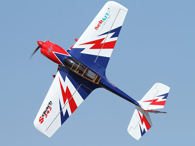 Sebart 30E (White/Blue) ARF Plus RC Airplane