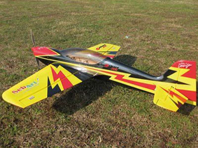 Sebart 30E (Yellow/Black) ARF Plus RC Airplane