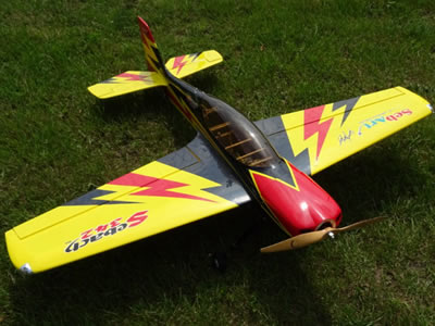 Sebart 30E (Yellow/Black) ARF Plus RC Airplane