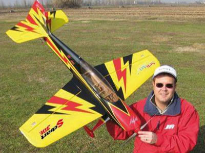 Sebart 30E (Yellow/Black) ARF Plus RC Airplane