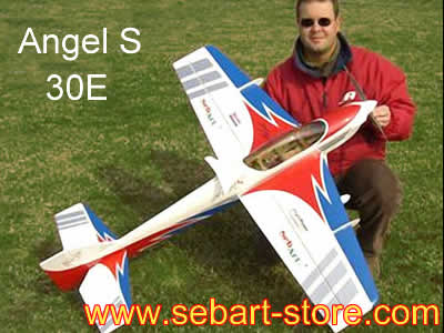 Sebart Angel S 30E ARF Blue/White RC Airplane