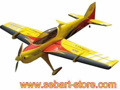 Sebart Angel S 30E ARF  Yellow/Black ARF RC Airplane