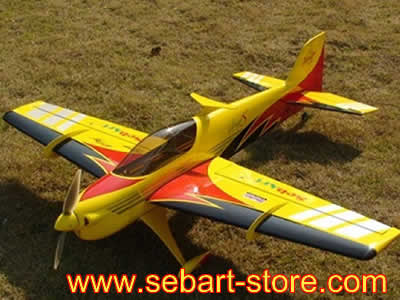 Sebart Angel S 30E ARF  Yellow/Black ARF RC Airplane