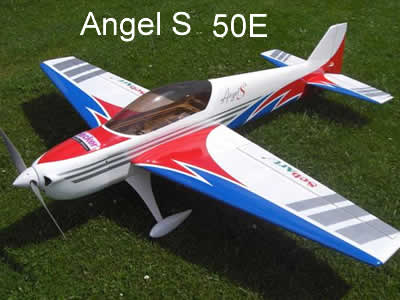 SebArt Angel S EVO 50E (Blue/White) ARF RC Airplane