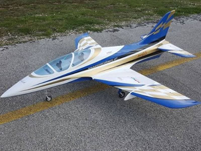 Sebart Avanti S 1.42m(White/Blue)ARF+ RC Airplane