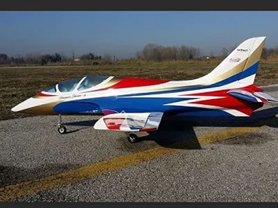 Sebart Avanti S 1.42m(White/Blue/Red)ARF+ RC Airplane