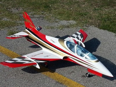 Sebart Avanti S 1.42m(White/Red)ARF+ RC Airplane