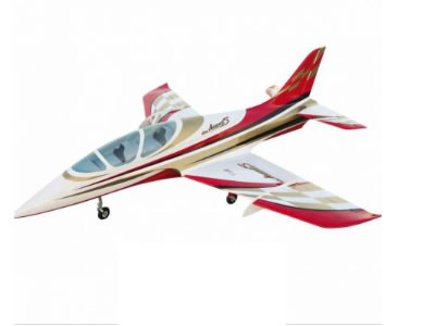 SebArt Avanti XS Jet 1.9m (White/Red/Gold) ARF (no retracts) RC Airplane