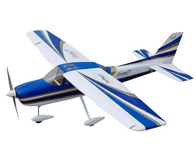 Sebart Cessna 50E White Blue  ARF+  RC Airplane