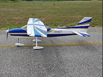 Sebart Cessna 50E White Blue  ARF+  RC Airplane