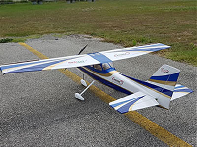 Sebart Cessna 50E White Blue  ARF+  RC Airplane
