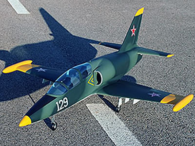 Sebart Acrobatic L-39 EDF 1.4M ARF MILITARY SCHEME RC Airplane