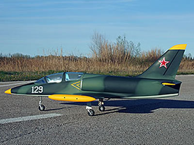 Sebart Acrobatic L-39 EDF 1.4M ARF MILITARY SCHEME RC Airplane