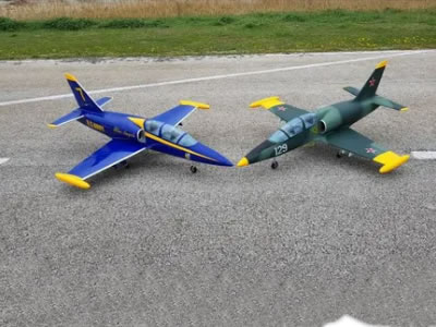 Sebart Acrobatic L-39 EDF 1.4M ARF MILITARY SCHEME RC Airplane