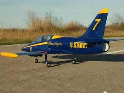 Sebart Albatros L-39 EDF 1.4m ARF Plus Blue Angels SCHEME RC Airplane