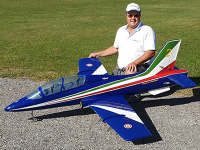 Sebart MINI MB339 1.45m Frecce Tricolori ARF RC Airplane